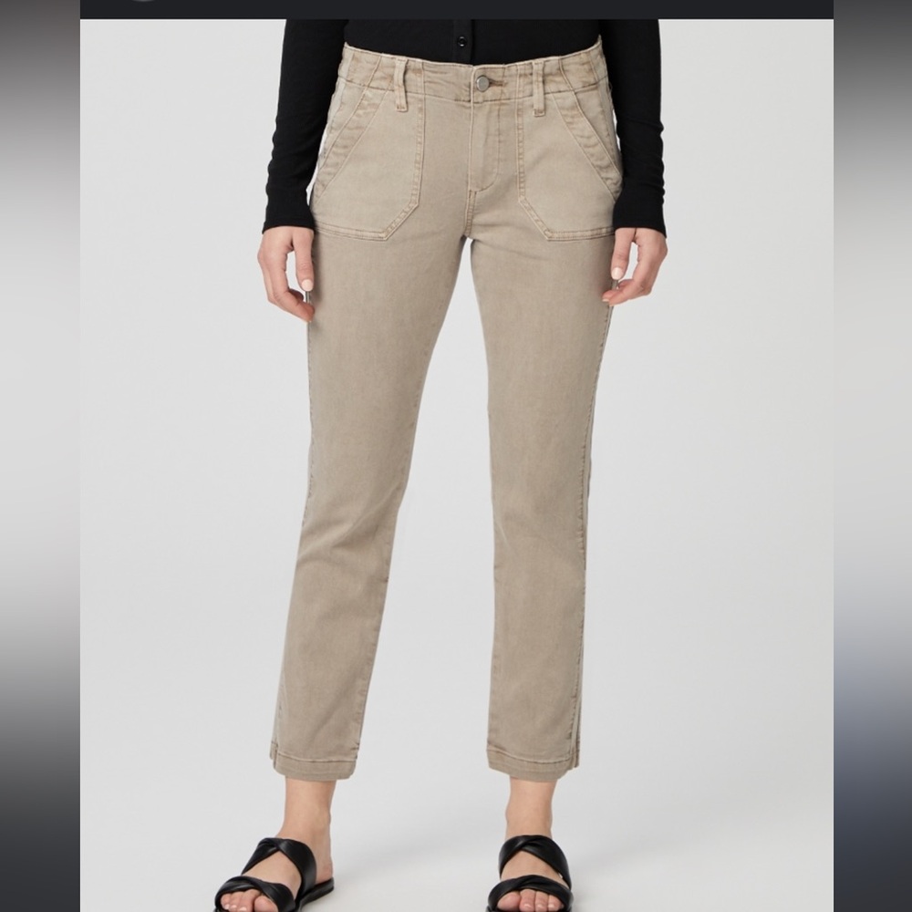 Paige Mayslie straight ankle jeans
